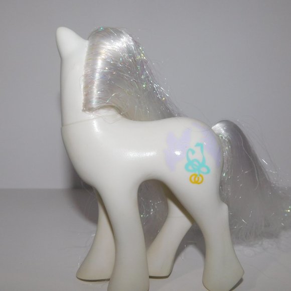 Vintage G1 1989 My Little Pony MLP White Bride Doves Rings hasbro - Picture 5 of 8